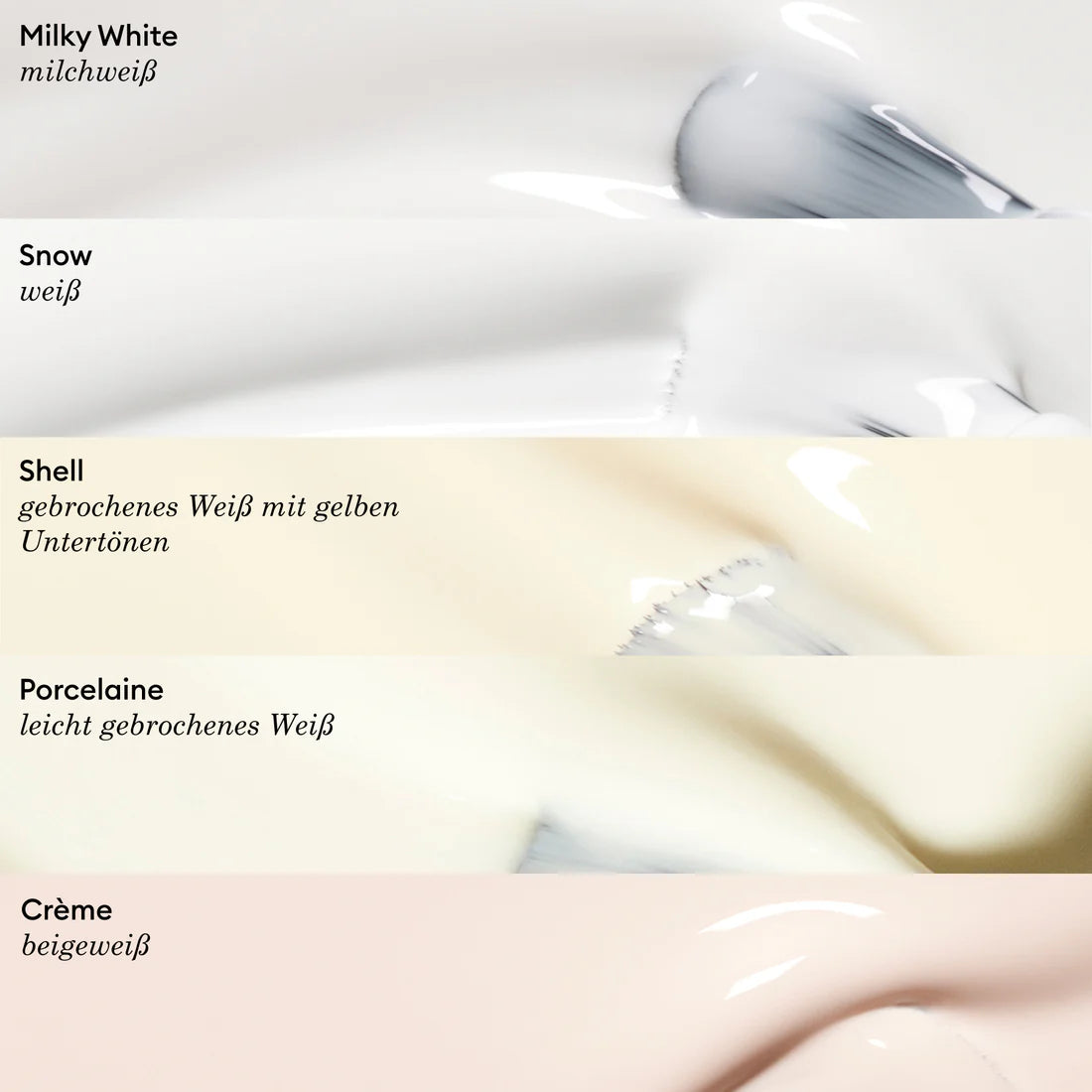 Green Flash Gel-Nagellack, Milky White